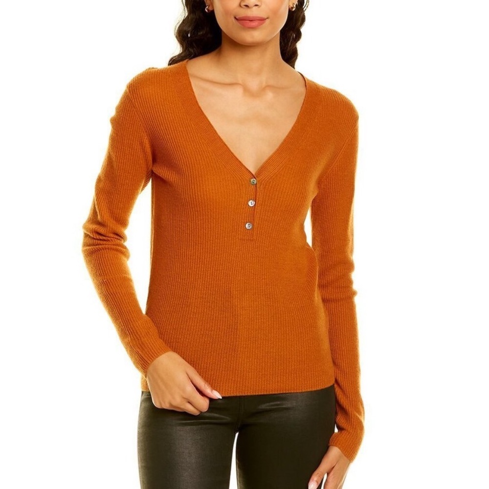 Vince Cashmere V-Neck Sweater